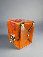 MTG Leather Deck Box - Chinese Dragon Design - The Wyverns Workshop