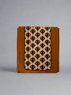 MTG Leather Deck Box - Fleur de Lis Design - Back View - The Wyverns Workshop