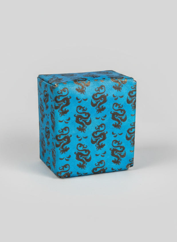 MTG Leather Deck Box - Dragon Pattern - The Wyverns Workshop