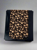 MTG Leather Deck Box - Skulls Design - Back View - The Wyverns Workshop