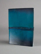 Leather RPG Journal - Green Druid Forest Animals Design - Back View - The Wyverns Workshop