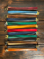Leather Charm Bookmarks - The Wyverns Workshop