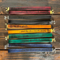 Leather Charm Bookmarks - The Wyverns Workshop