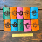Mini Leather Travelers Journal - The Wyverns Workshop