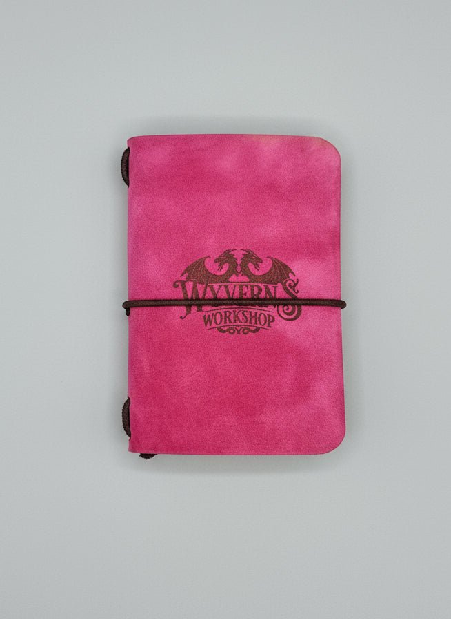 Mini Leather Travelers Journal - The Wyverns Workshop