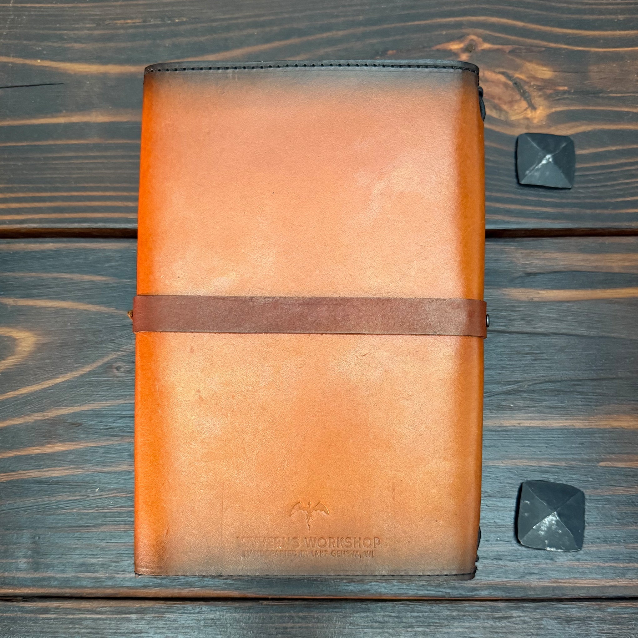 Premium Leather Adventure Journal - Alchemy Design - The Wyverns Workshop