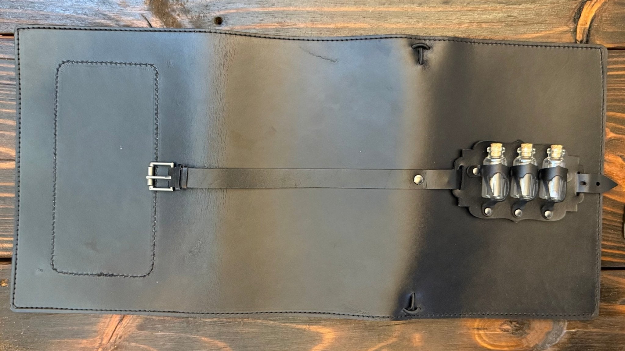 Premium Leather Adventure Journal - Alchemy Design - The Wyverns Workshop