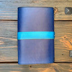 Premium Leather Adventure Journal - Celestial Sunburst Design - The Wyverns Workshop