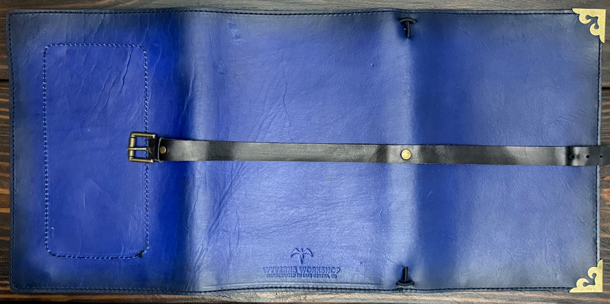 Premium Leather Adventure Journal - Classic Design - The Wyverns Workshop