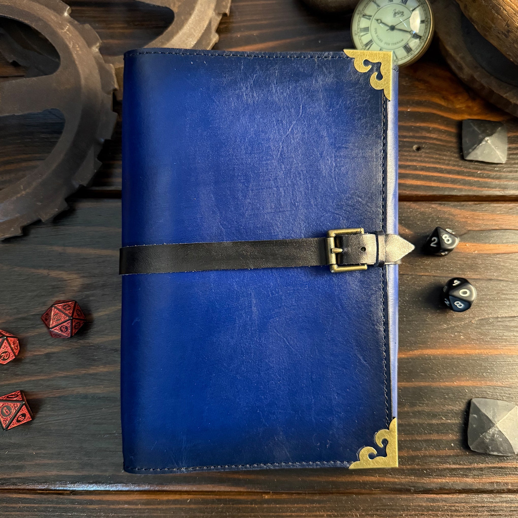 Premium Leather Adventure Journal - Classic Design - The Wyverns Workshop