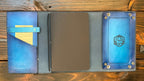 Premium Leather Adventure Journal - Dragon's Keep Design - The Wyverns Workshop
