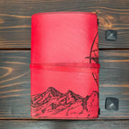 Premium Leather Adventure Journal - Dragonscape Design - The Wyverns Workshop