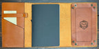 Premium Leather Adventure Journal - Dragonscape Design - The Wyverns Workshop