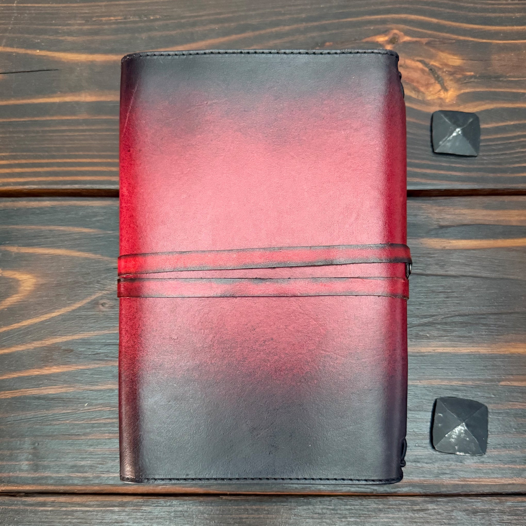 Premium Leather Adventure Journal - Mage Orc Design - The Wyverns Workshop