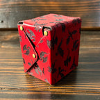Premium Leather MTG Deck Box - Flying Dragons - The Wyverns Workshop