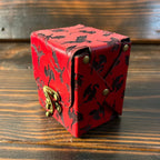 Premium Leather MTG Deck Box - Flying Dragons - The Wyverns Workshop