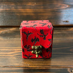 Premium Leather MTG Deck Box - Flying Dragons - The Wyverns Workshop