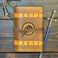 Premium Leather Travelers Journal - Dragon Runes - The Wyverns Workshop