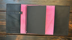 Premium Leather Travelers Journal - Mandala Design - The Wyverns Workshop