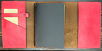Premium Leather Travelers Journal - Top Secret Design - The Wyverns Workshop